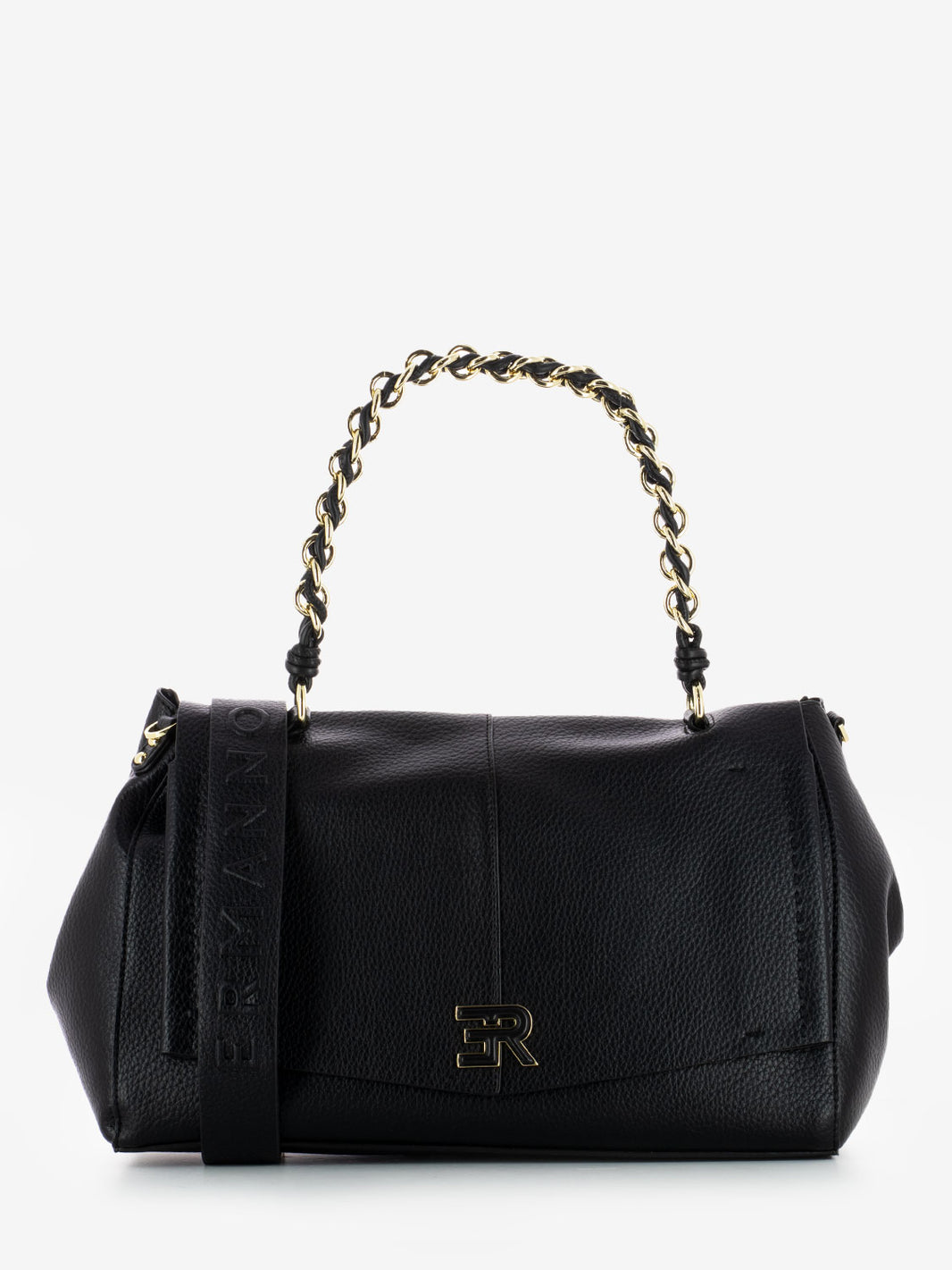 Borsa in pelle Flap Eba black