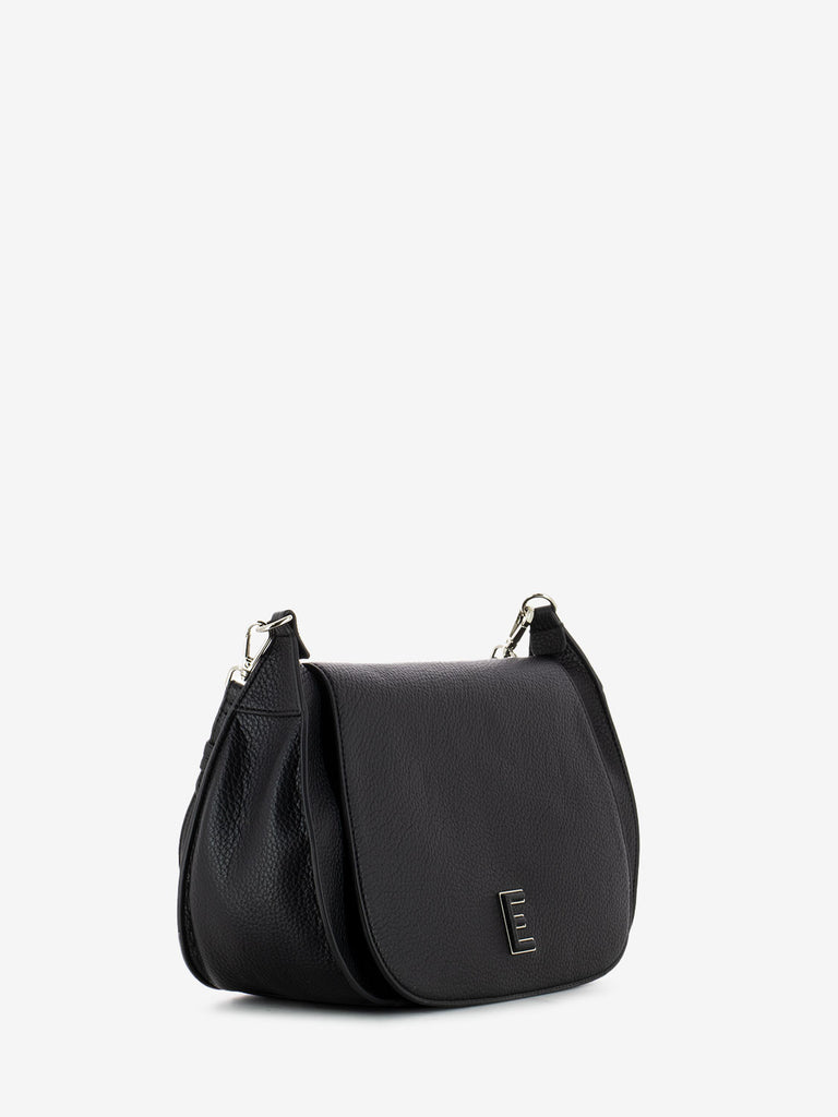 SCERVINO - Borsa flap Rachele nera