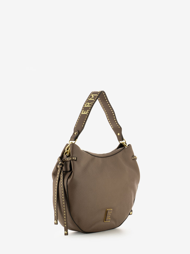 SCERVINO - Borsa Hobo Shanti taupe