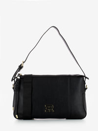 Borsa hobo Violeta black
