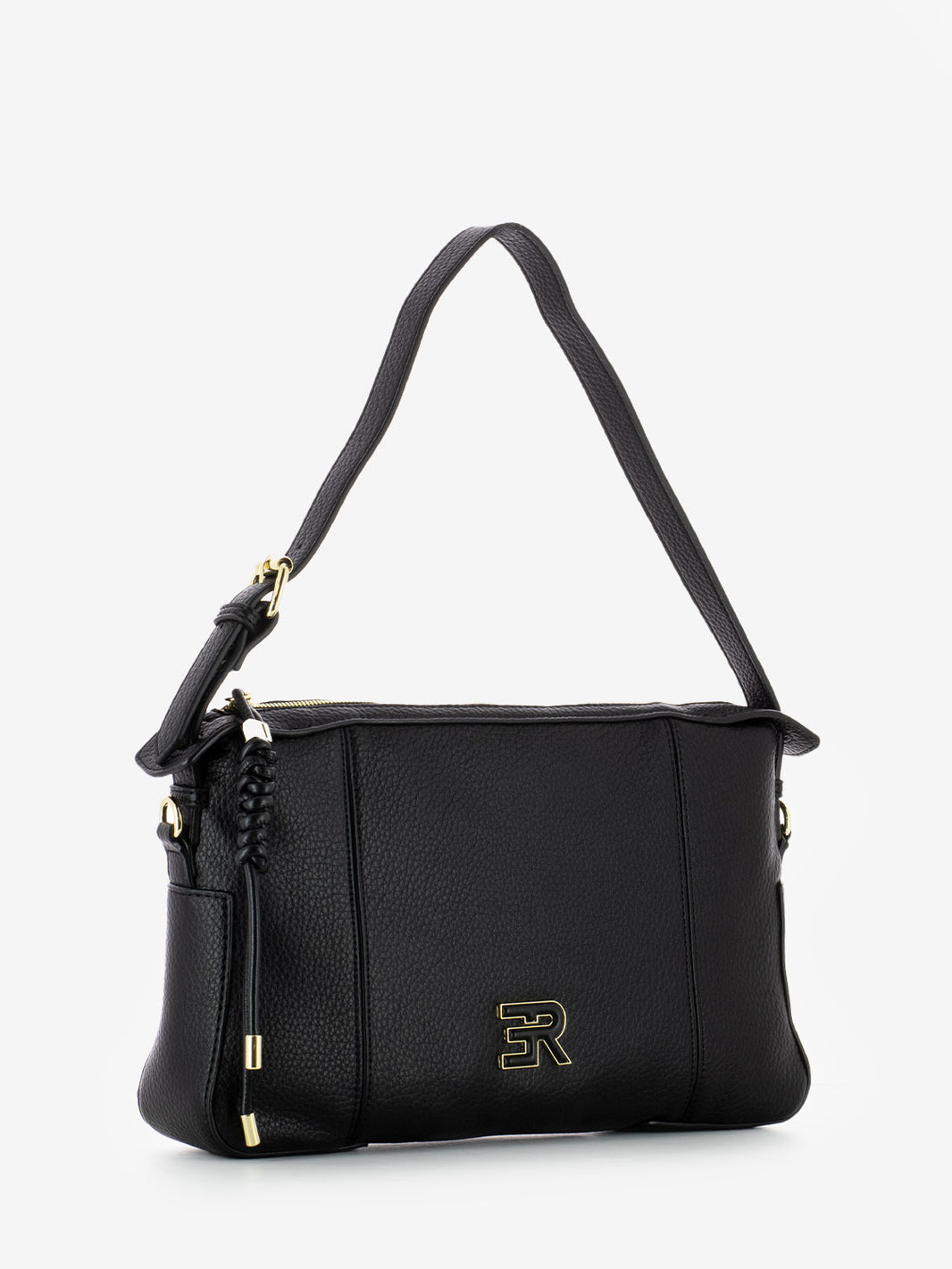 Borsa hobo Violeta black