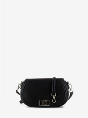 SCERVINO - Borsa Round flap nera