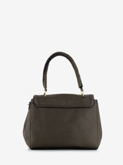 SCERVINO - Borsa small flap soft eba marrone