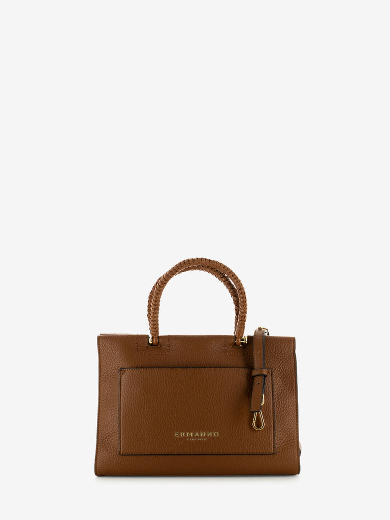 SCERVINO - Borsa small tote Petra marrone