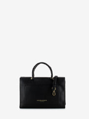 SCERVINO - Borsa small tote Petra nera