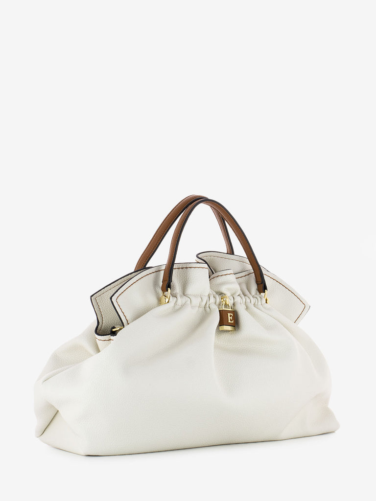 SCERVINO - Large Tote Octavia two tones off white