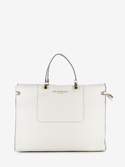 SCERVINO - Large tote Petra 24 white