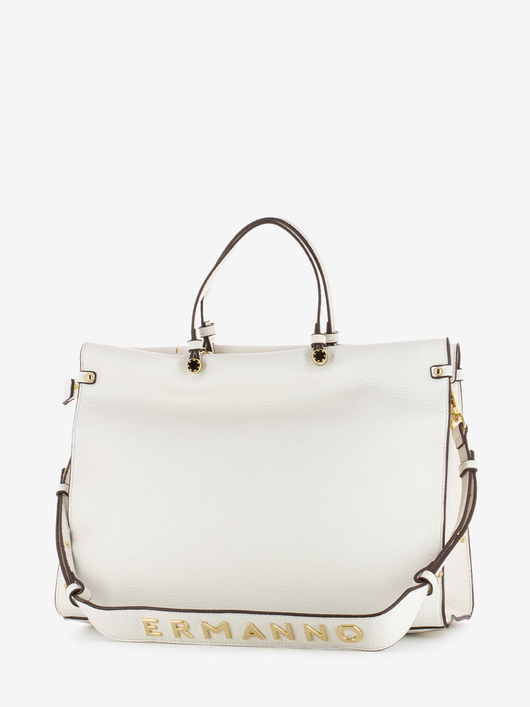 SCERVINO - Large tote Petra 24 white