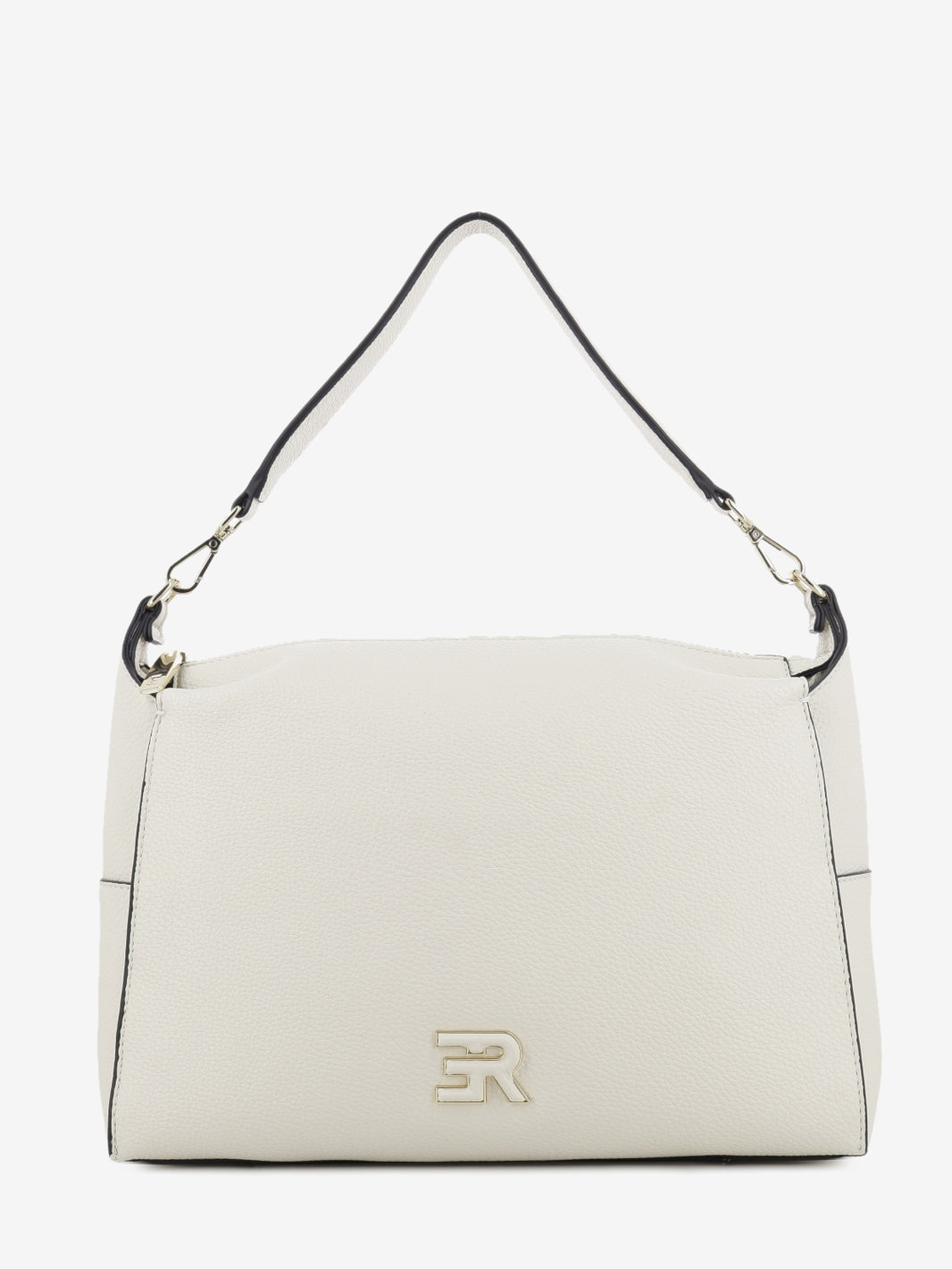 Small hobo Vittoria ivory