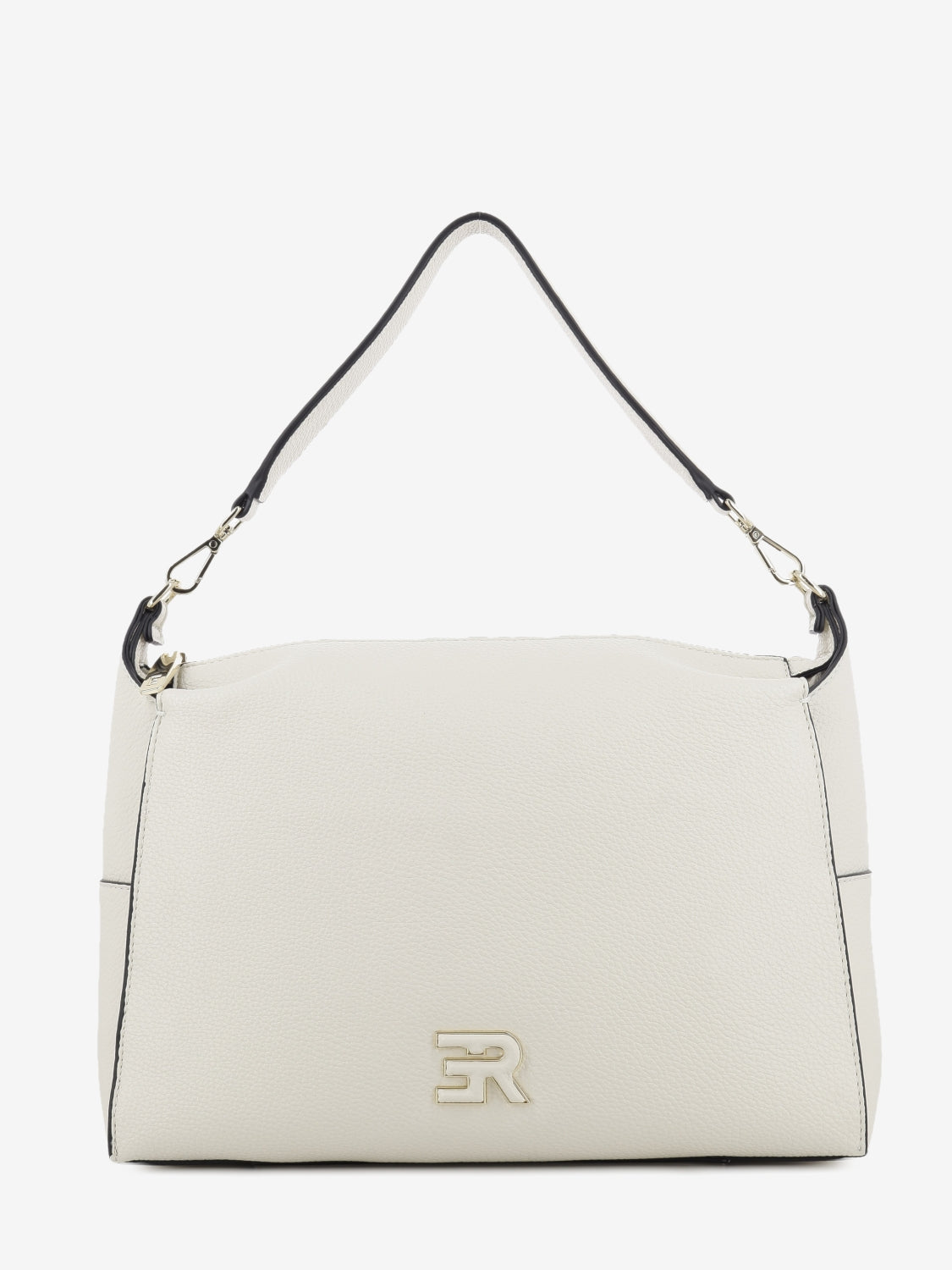 Small hobo Vittoria ivory