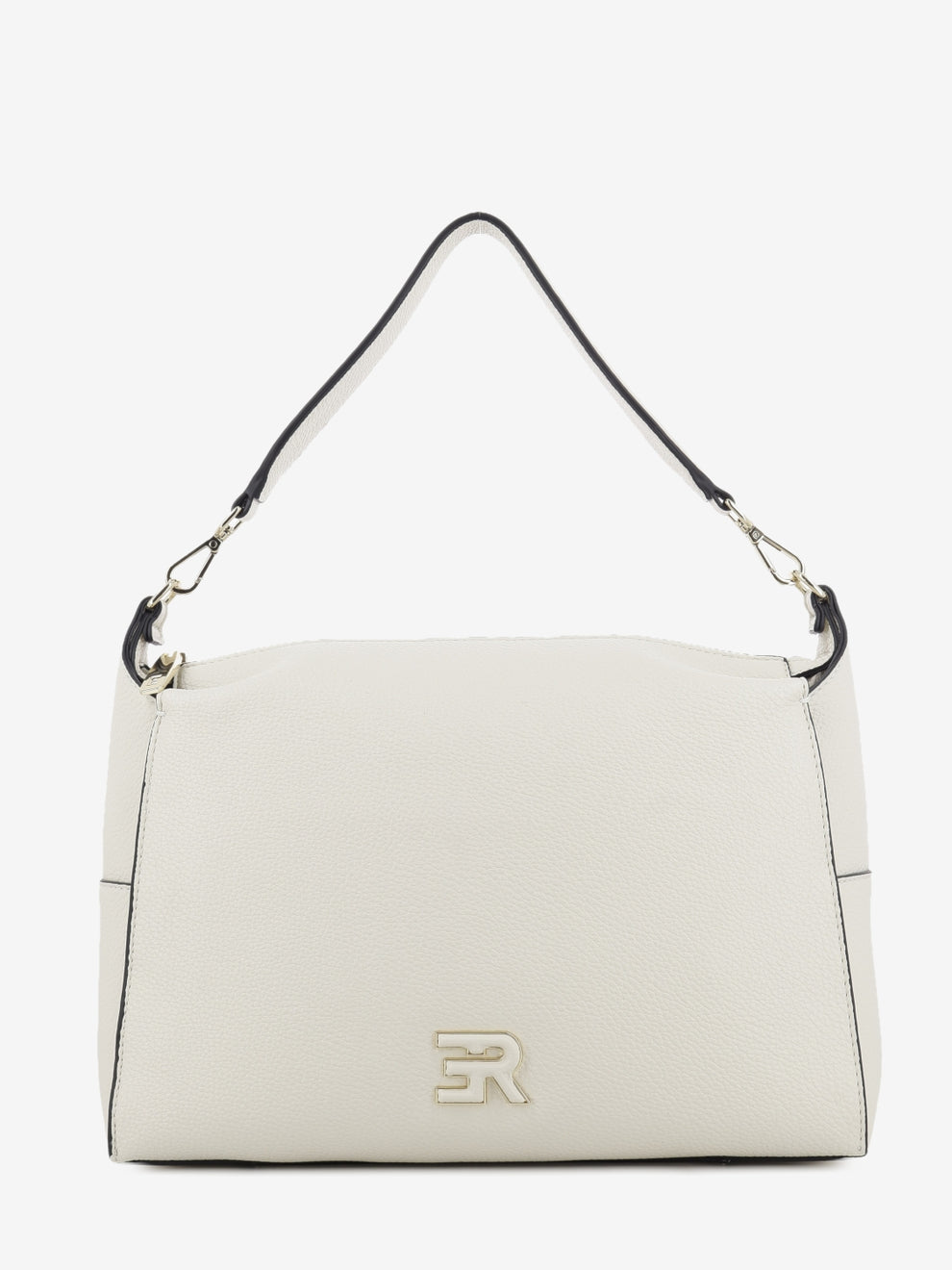 Small hobo Vittoria ivory