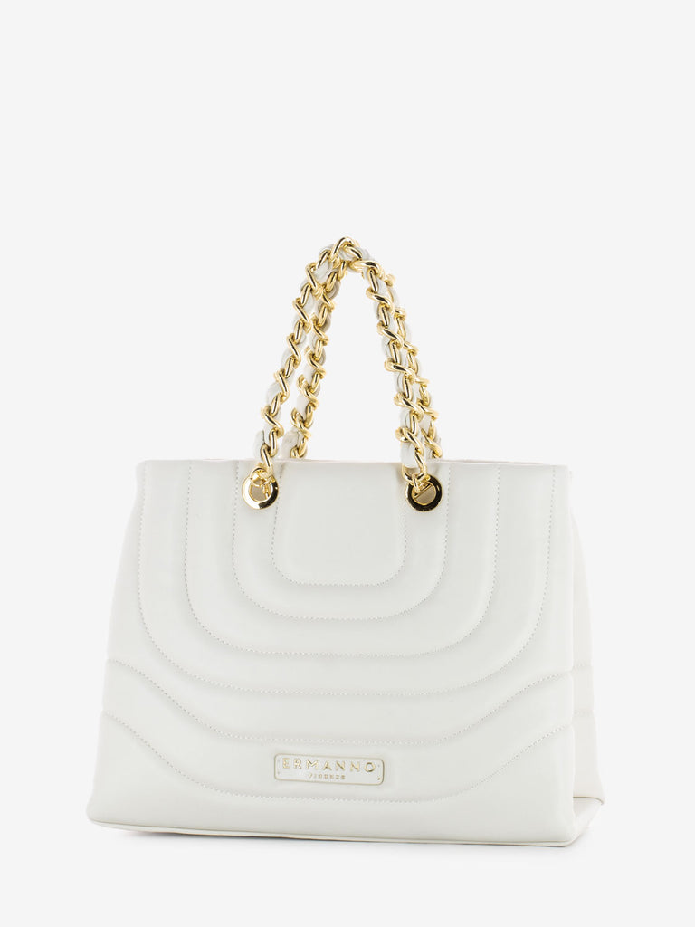 SCERVINO - Tote Rives ivory