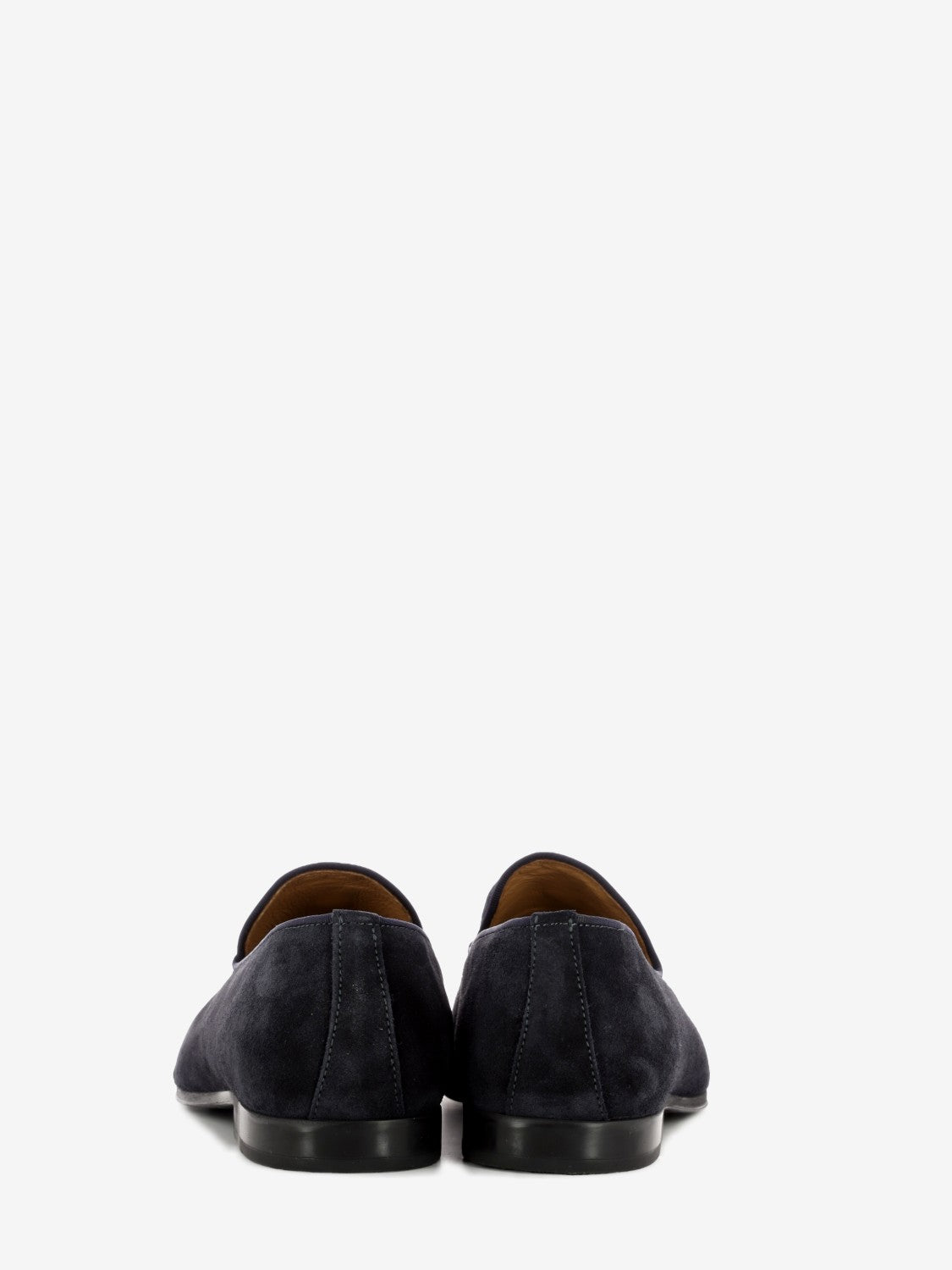 Mocassini in camoscio blu