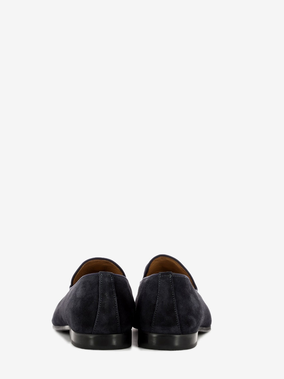 Mocassini in camoscio blu