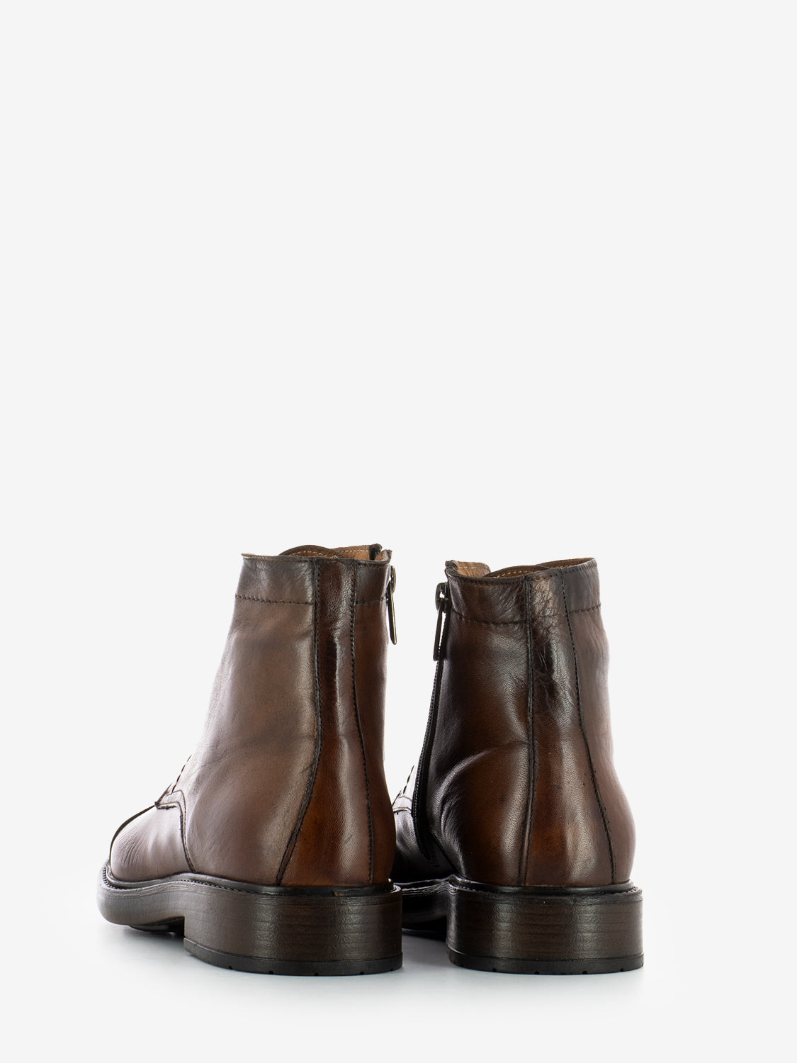 Polacco in pelle marrone