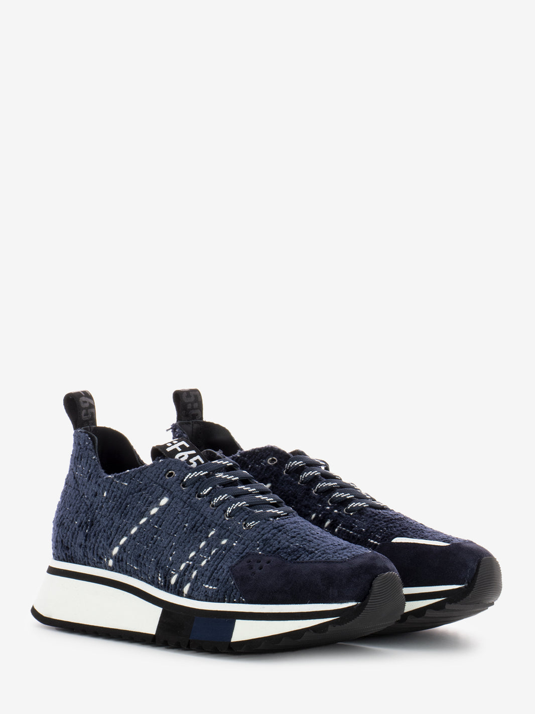 Sneakers F65 blue wool