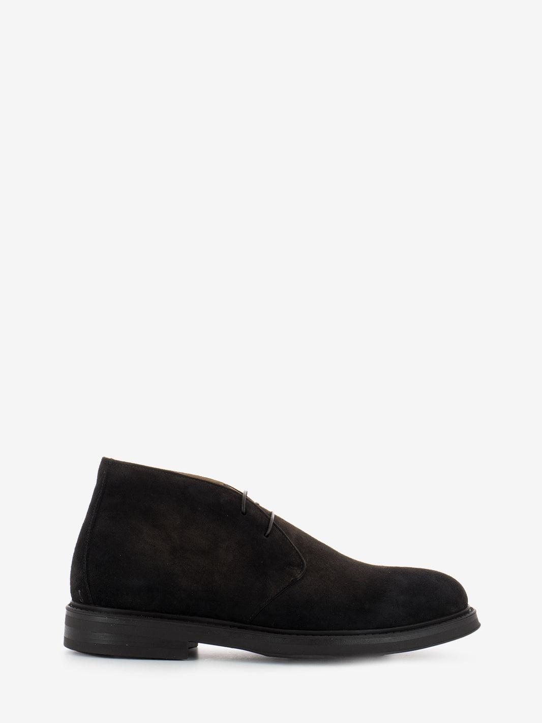 Polish suede dark brown