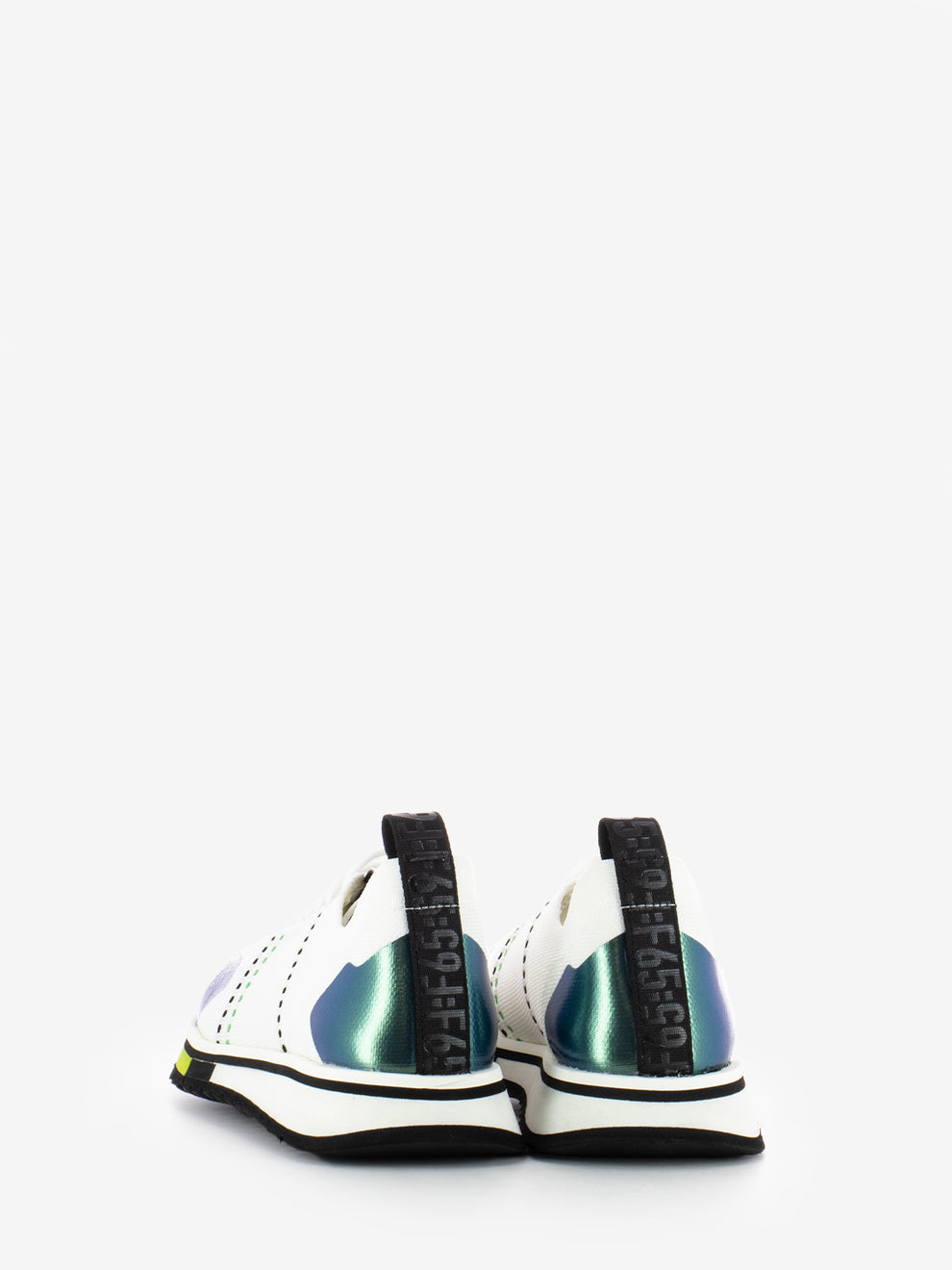 Sneakers F65 knit white / green