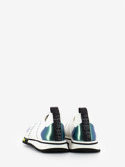 FABI - Sneakers F65 knit white / green