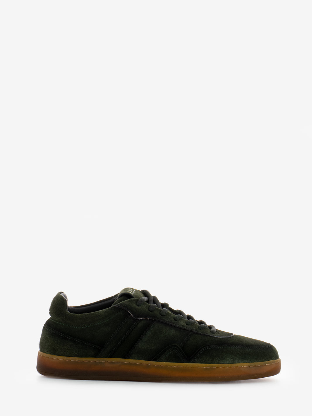 Velour forest sneakers
