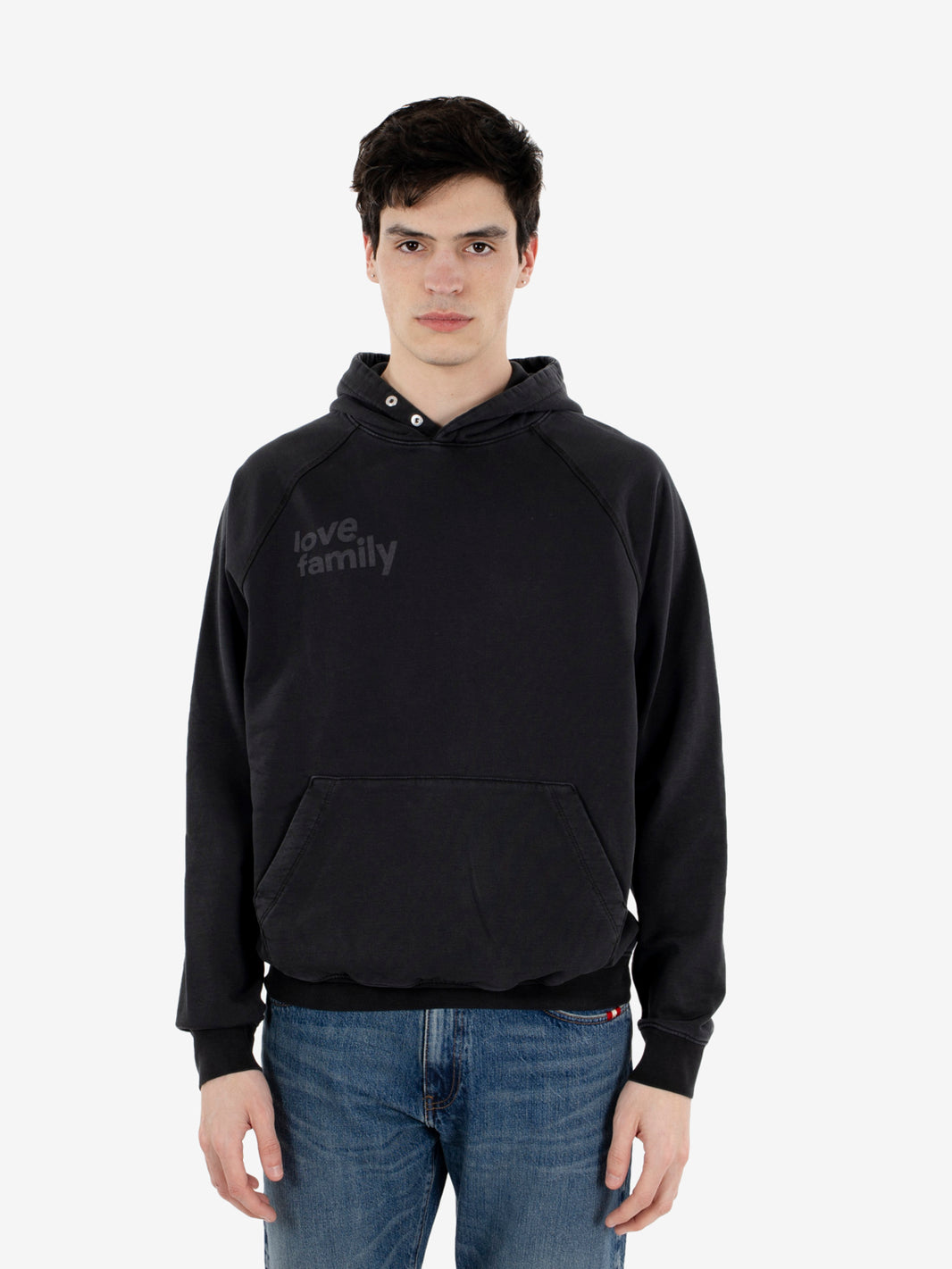 Hoodie Love Family black