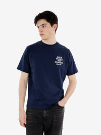 T-Shirt Love Family Not Fashion dark blue