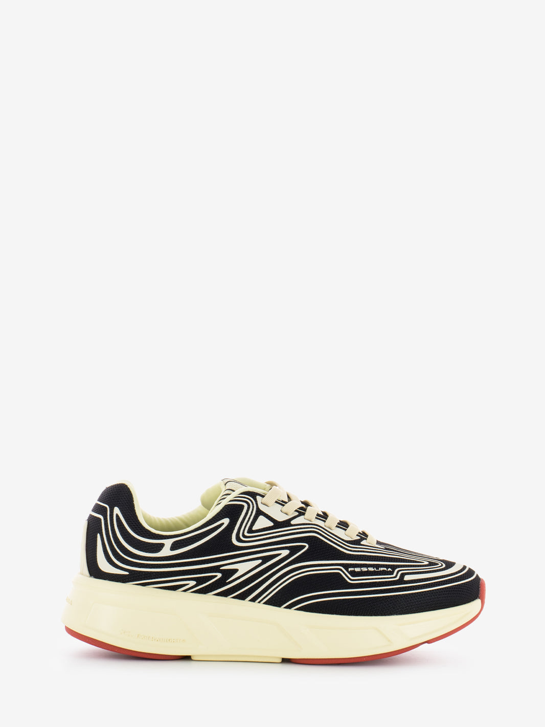 Runflex #01 black / bone rex sneakers