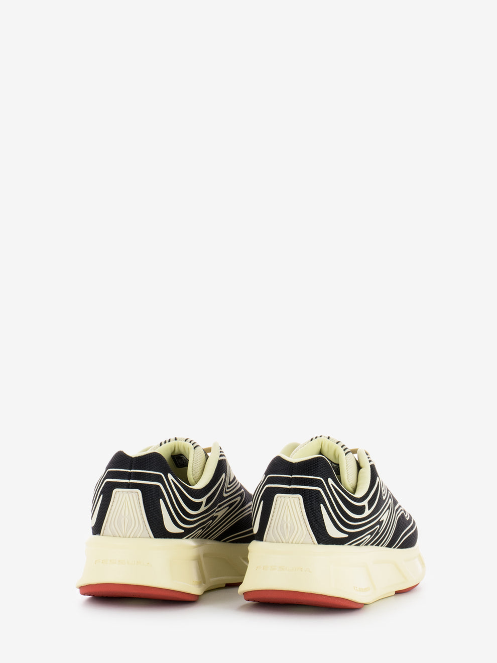 Runflex #01 black / bone rex sneakers