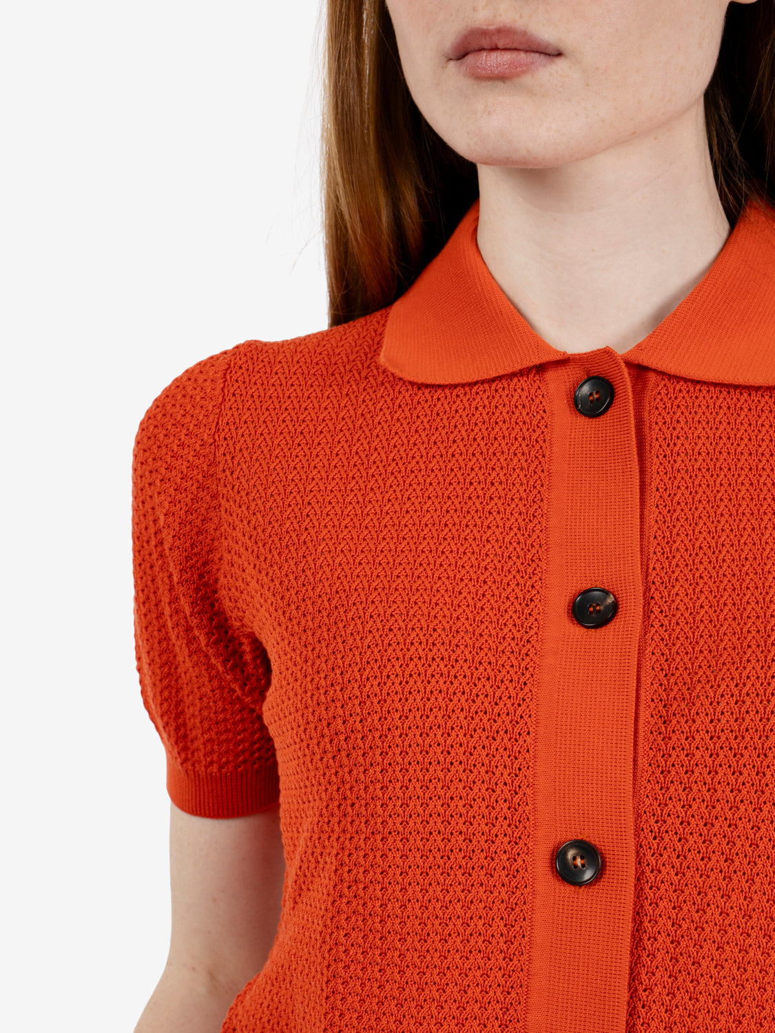 Camicia in maglia carota