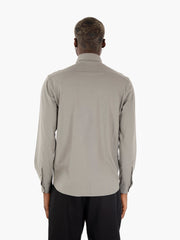 FILIPPO DE LAURENTIIS - Camicia morbida basic nebbia