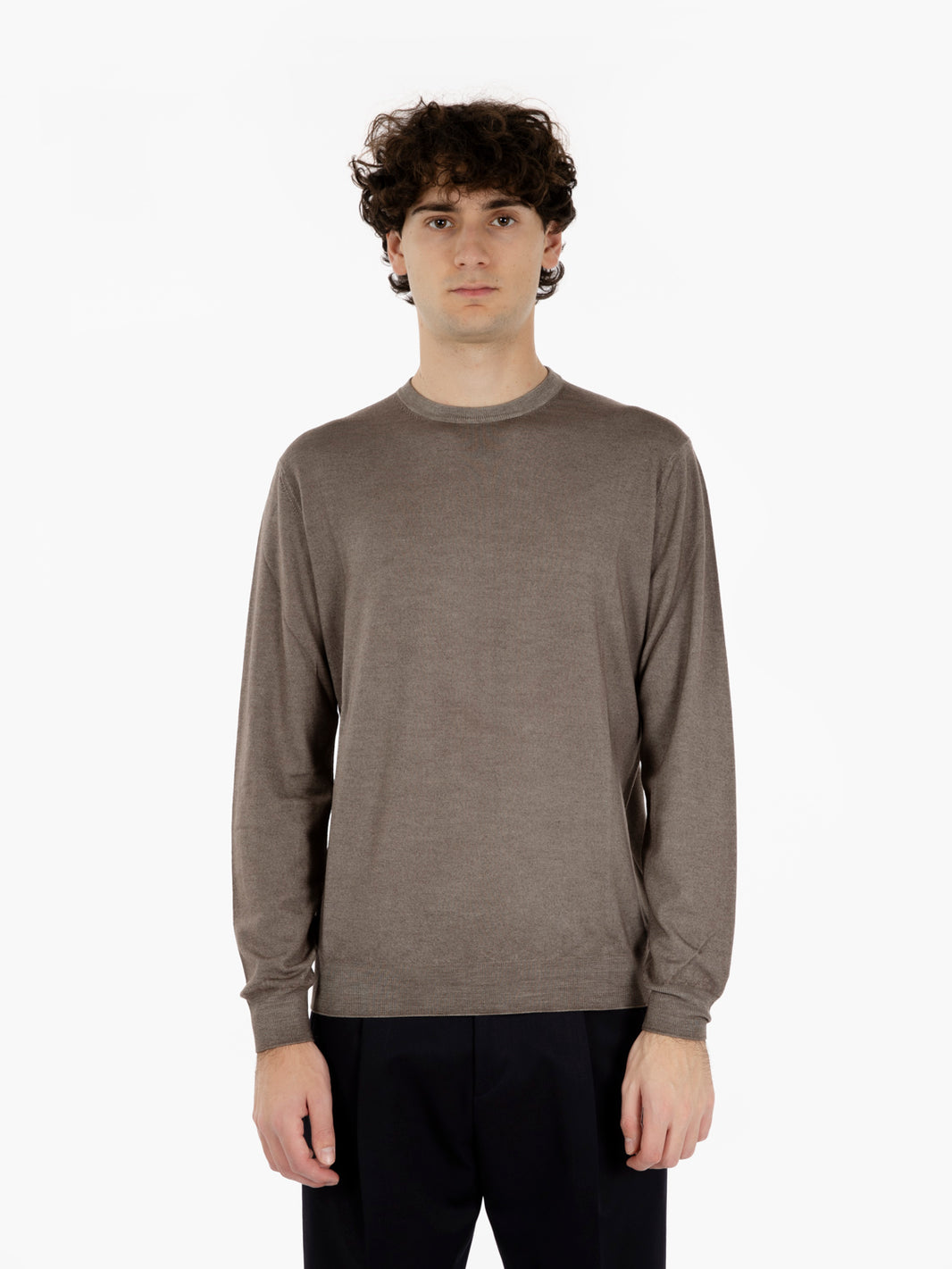 CREW NECK SWEATER ML CLOUD TOPO GC1ML-RM16RV_N940