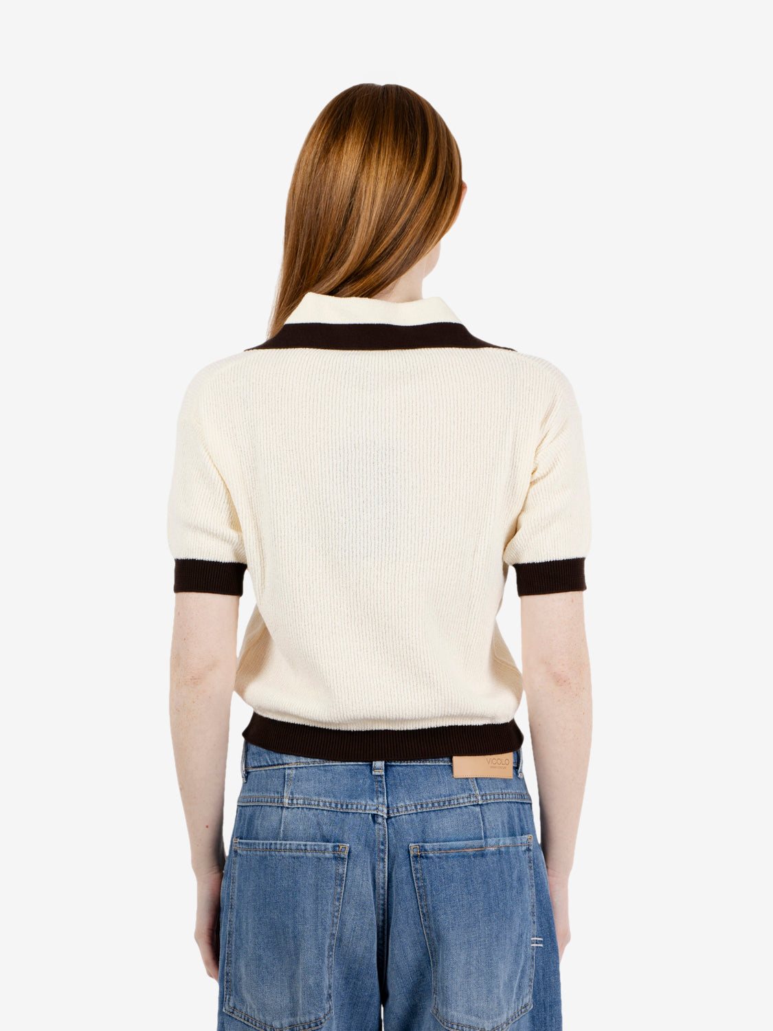 Polo skipper lana / cacao