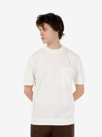 T-shirt girocollo over latte