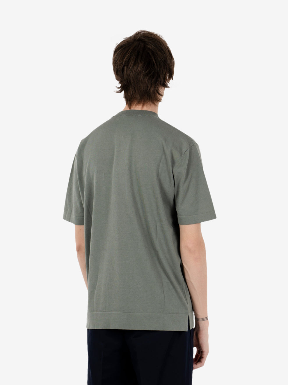Over-sized senecio crew-neck t-shirt