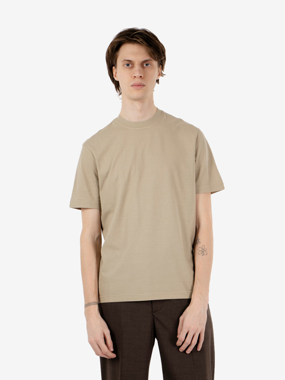 T-shirt in cotone corda