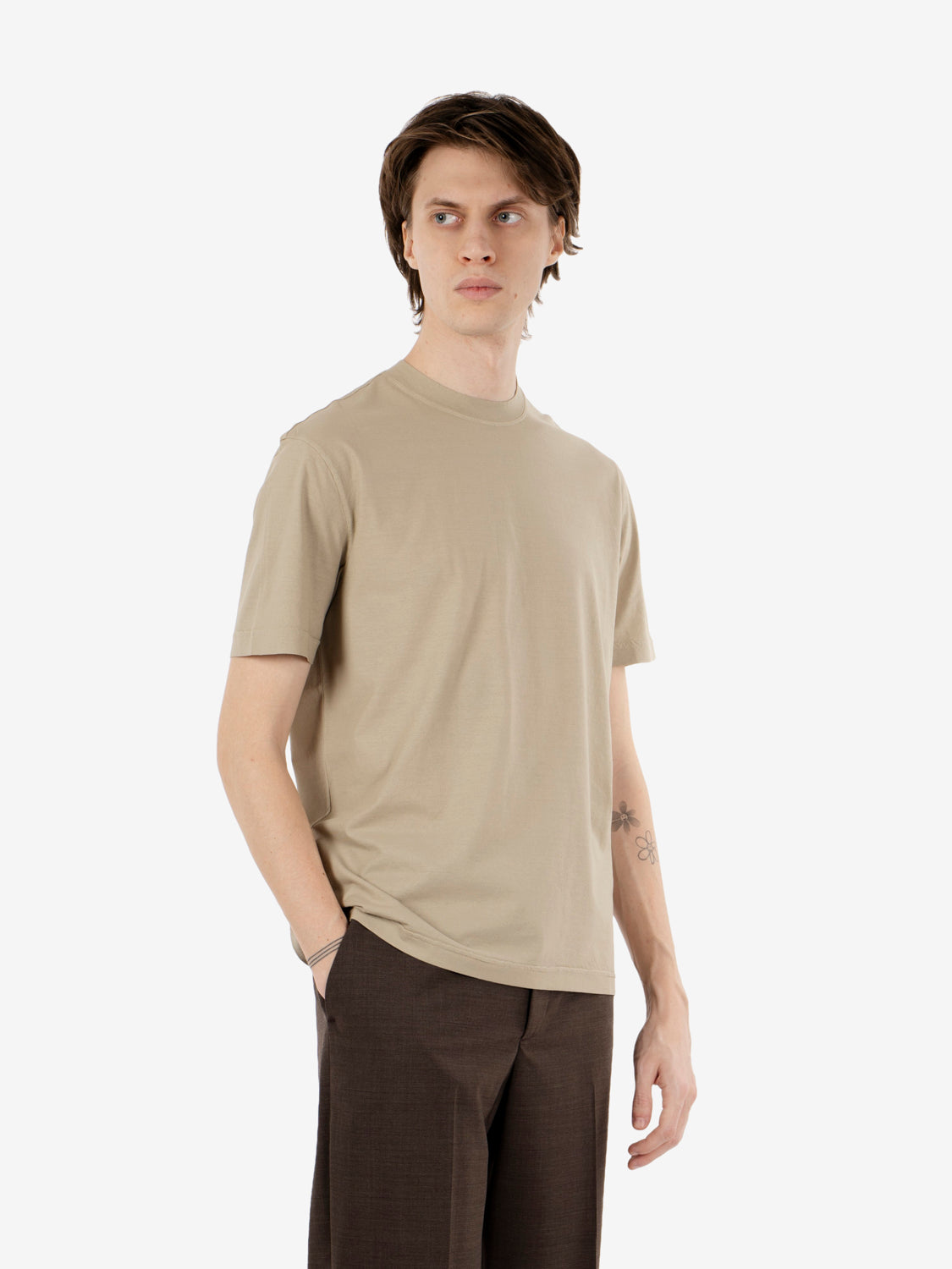 T-shirt in cotone corda
