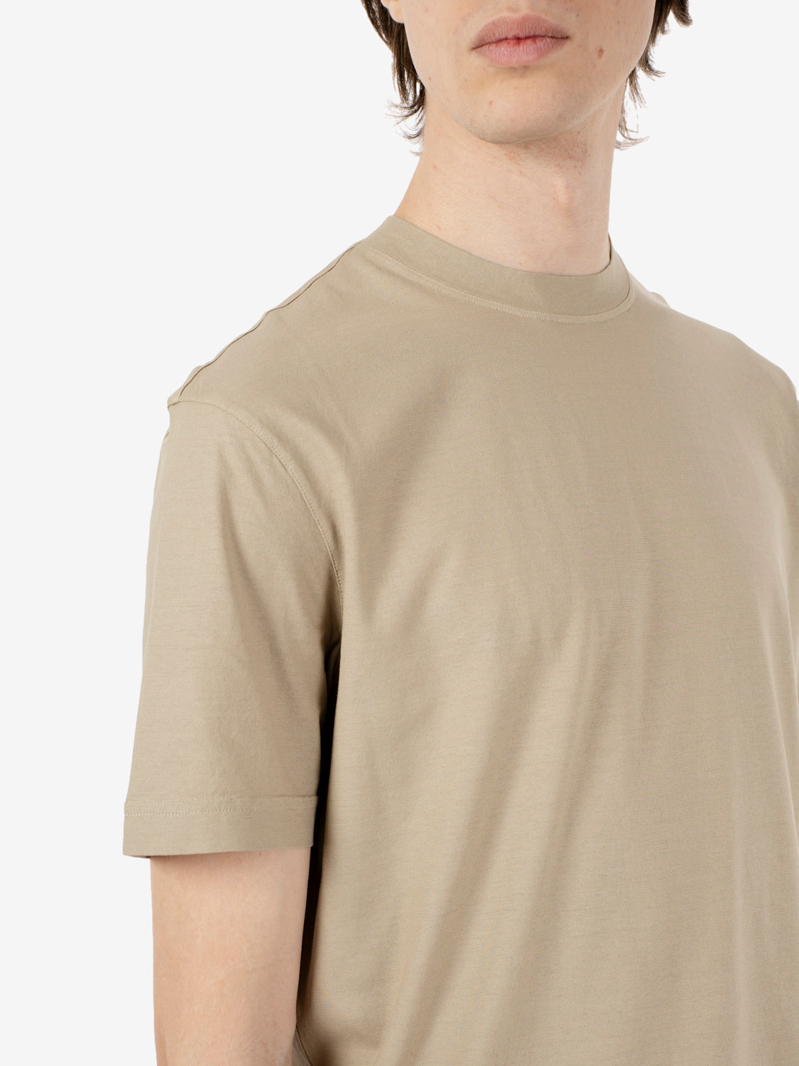 T-shirt in cotone corda