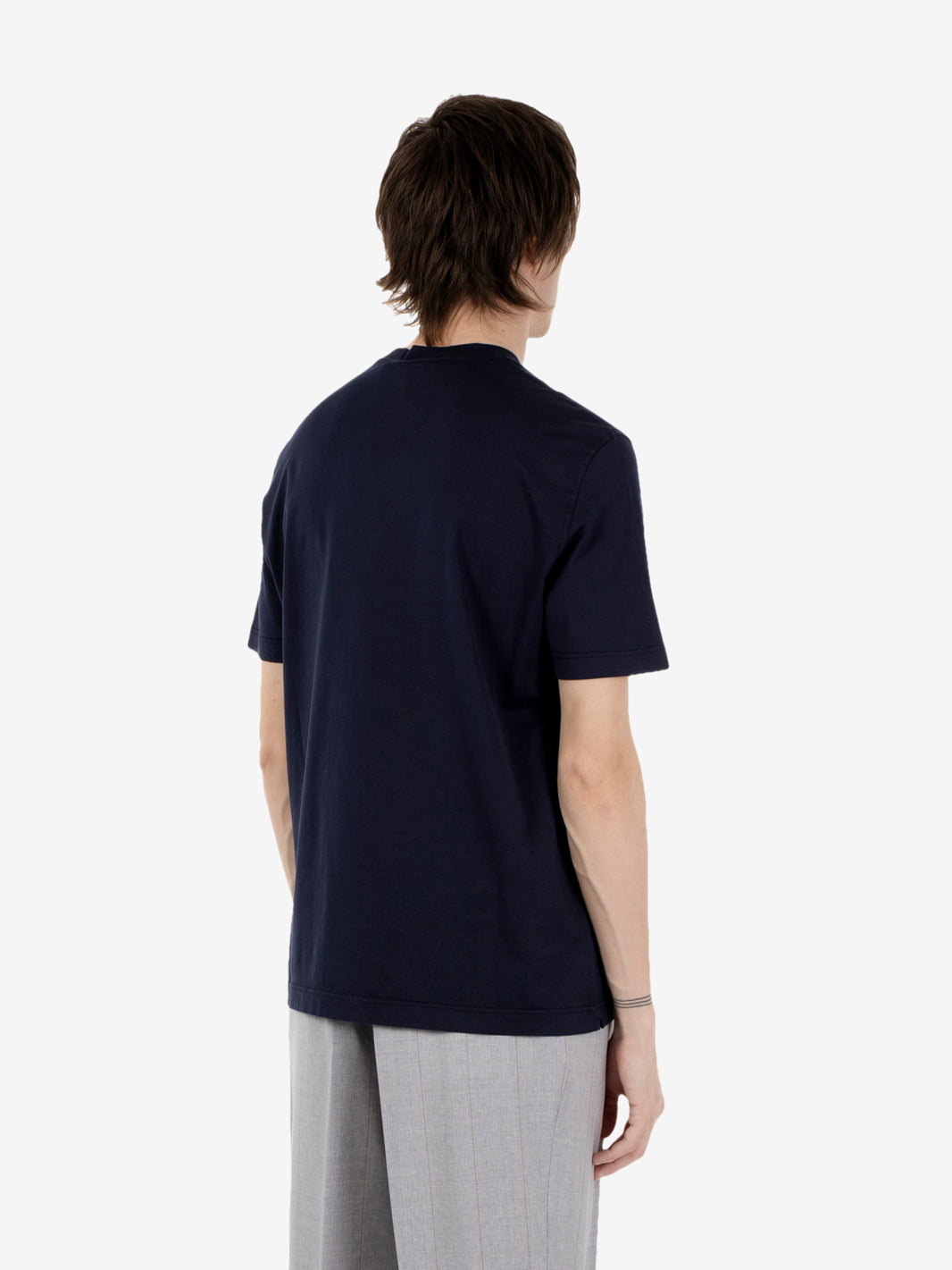 T-shirt in cotone navy