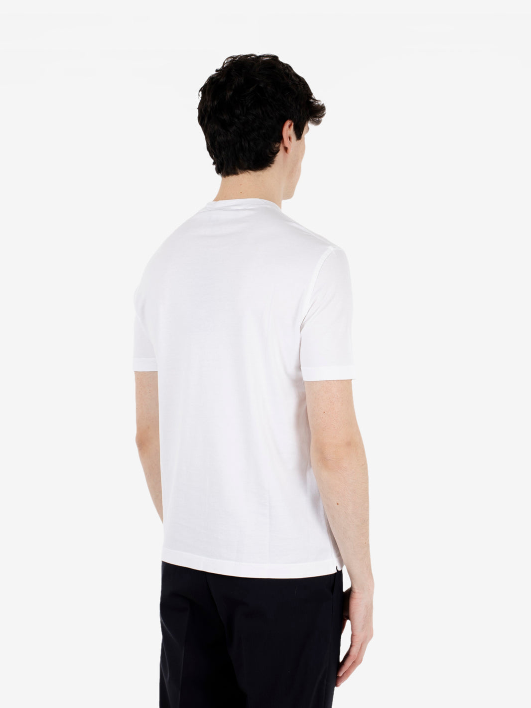 Jervin T-shirt cotton optical white