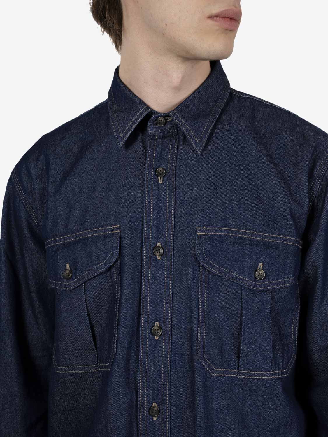 Denim Guide shirt rinse indigo