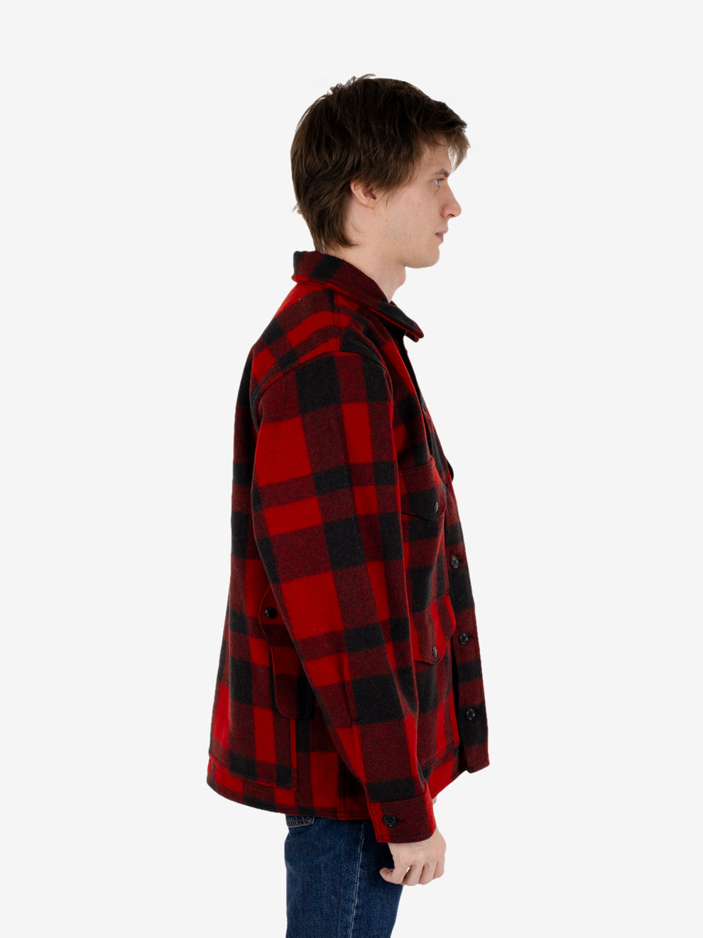 Mackinaw Cruiser red / black plaid