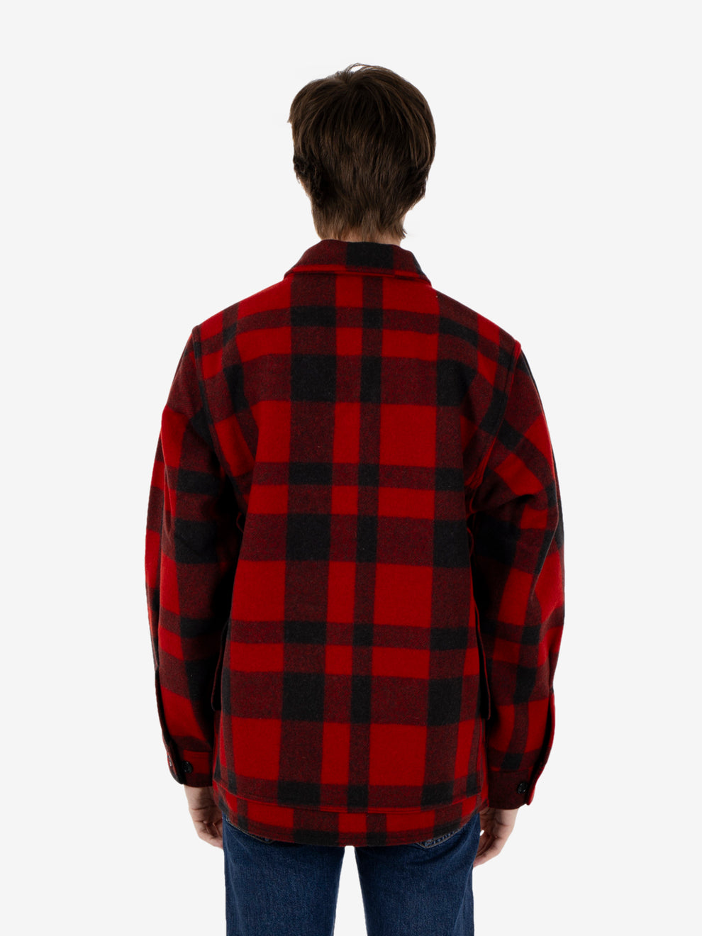 Mackinaw Cruiser red / black plaid