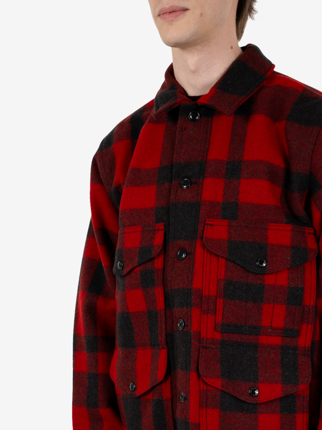 Mackinaw Cruiser red / black plaid