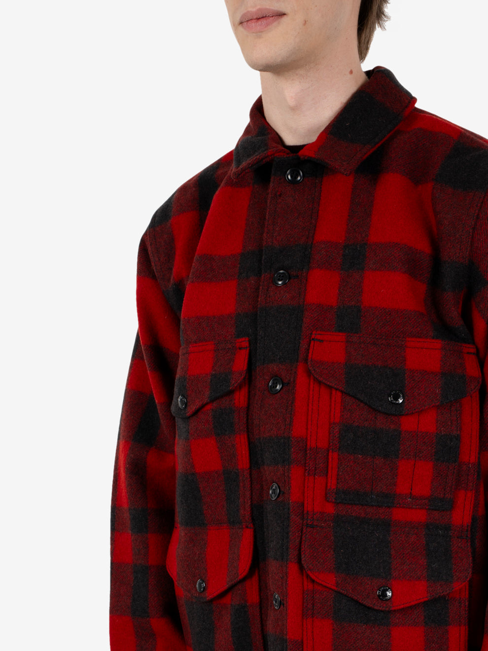 Mackinaw Cruiser red / black plaid