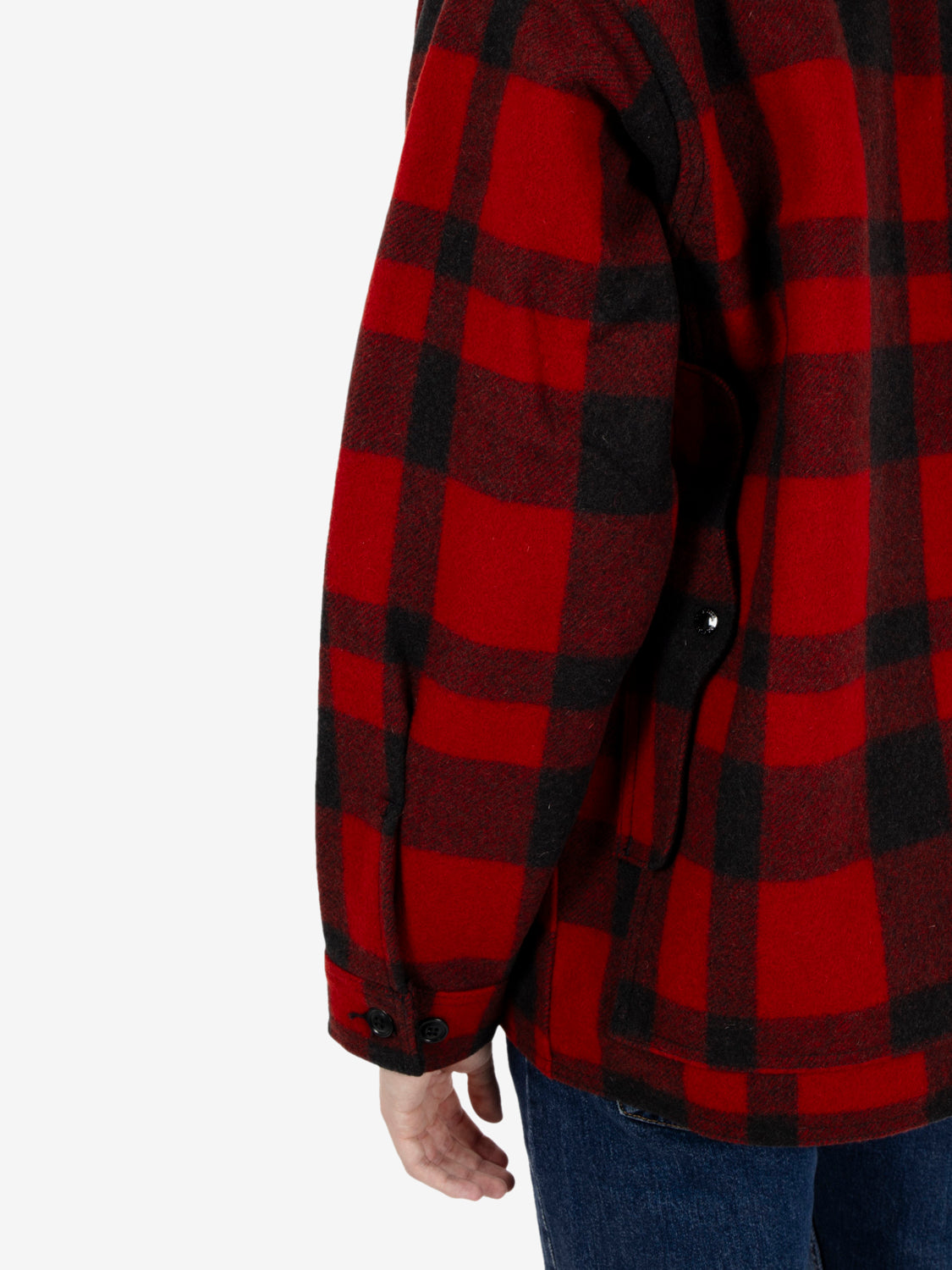 Mackinaw Cruiser red / black plaid