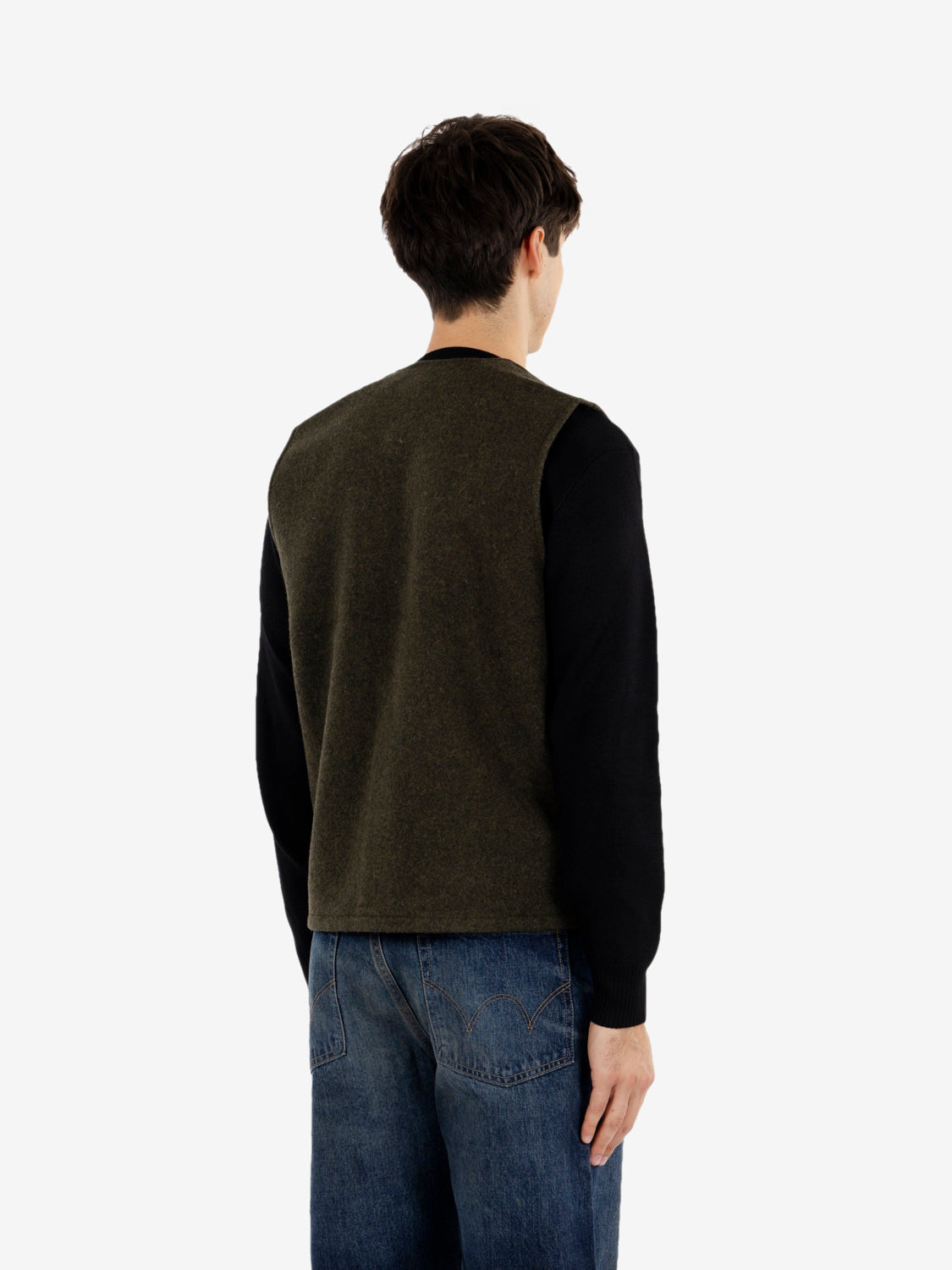 Mackinaw wool forest green