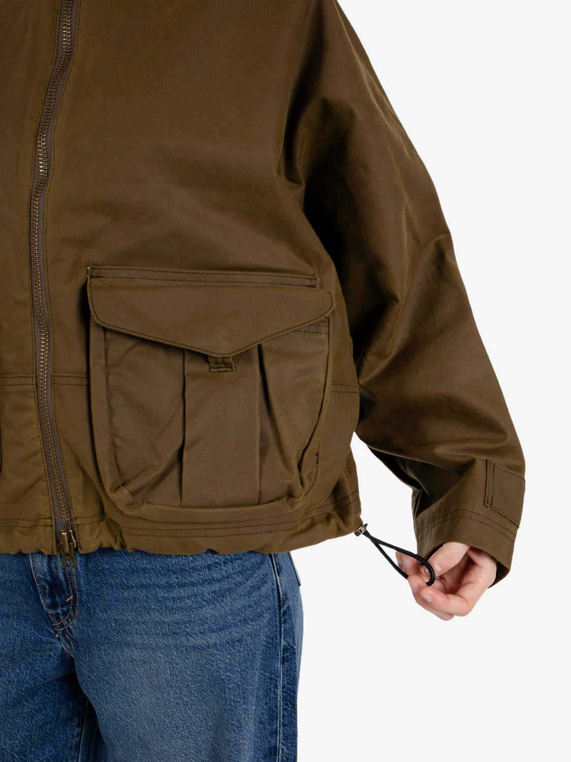 W' Shelter Short Work Jacket dark tan