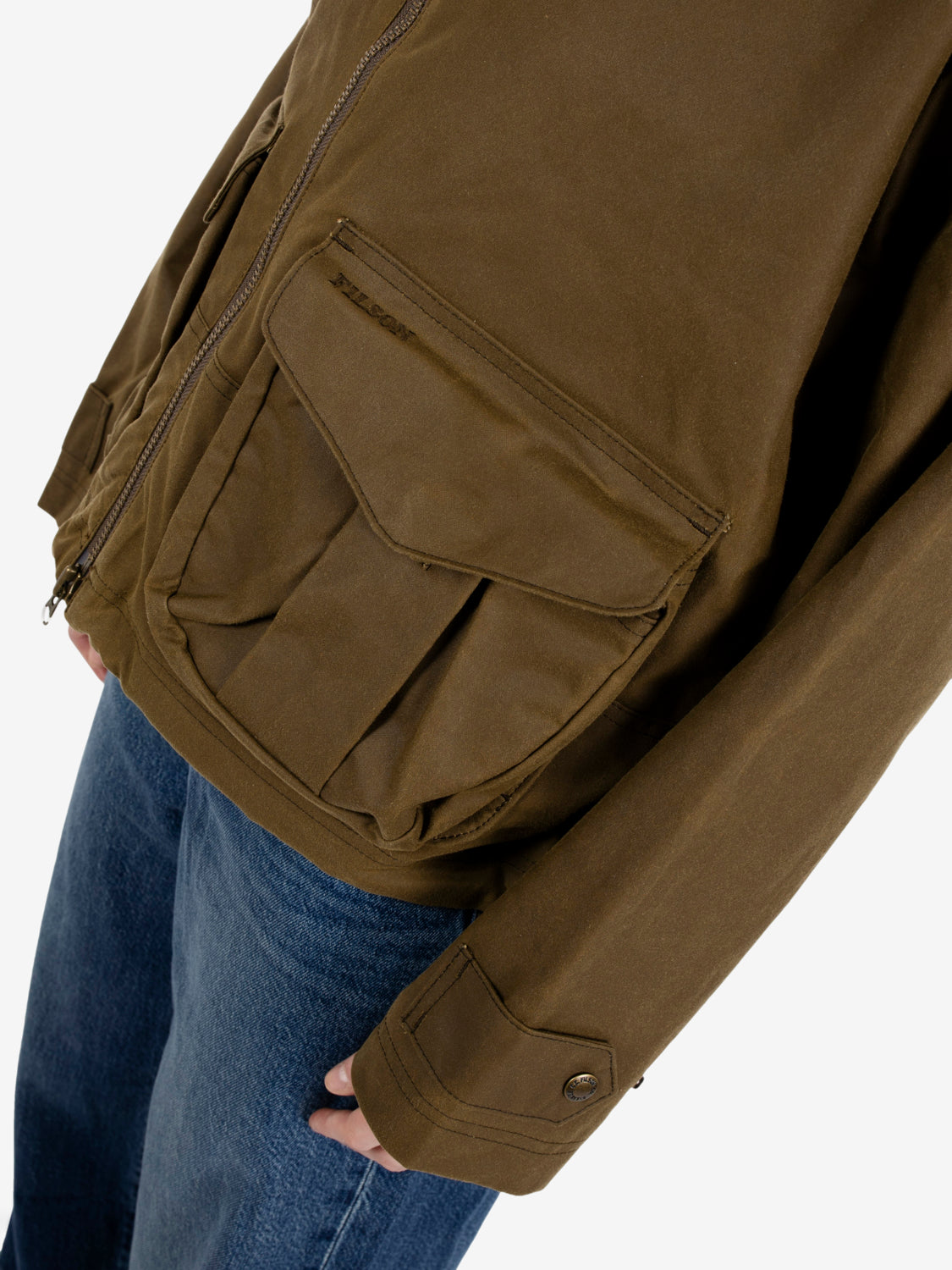 W' Shelter Short Work Jacket dark tan
