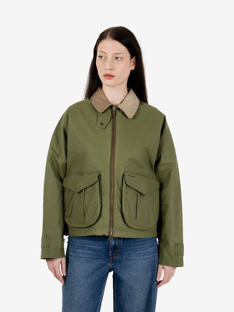 W' Shelter Short Work Jacket sage olive