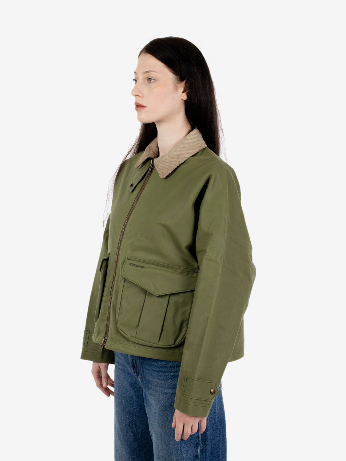 W' Shelter Short Work Jacket sage olive